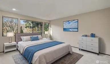 Virtually staged to highlight the spacious layout and natural light.