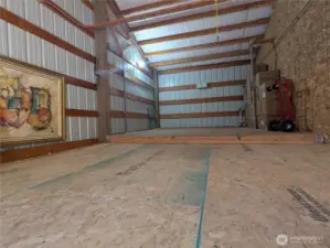 14' x 24' Loft for extra storage