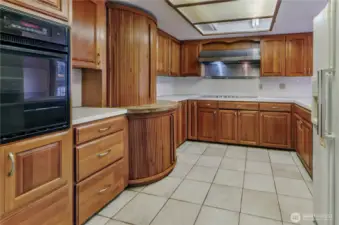 Kitchen With Custom Cabinetry