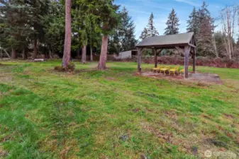 Gathering Area With Gazebo And Seating