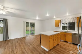 Big kitchen ready for all you cooking