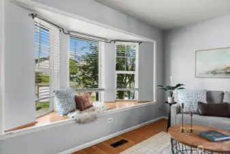 Pick up a book and relax in your bay window nook