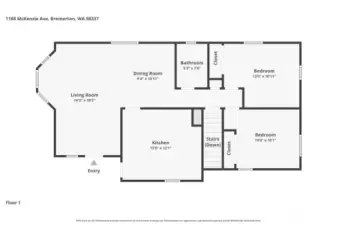 Main Living Floor Plan