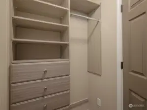 2nd Walk-in closet in Primary