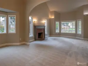 Dining room looking into the Living Room