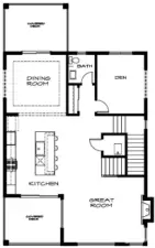 For reference only;  actual floorplan may vary.  Seller reserves right to make changes without notice.