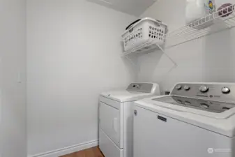 upstairs laundry room