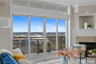 Living Room: Where the Windows Are Big and the Views Are Bigger!