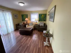 Great location for the Family room.