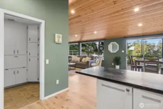 Huge walk in pantry