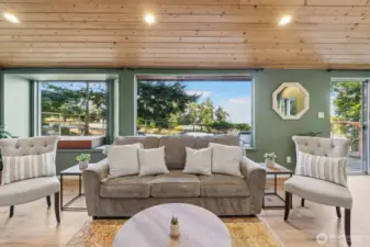 Amazing light and gorgeous views from almost every room!