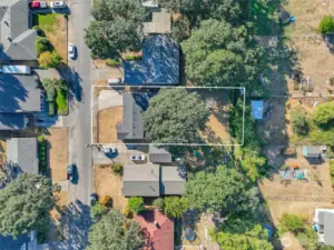 Spacious lot with mature landscaping in a convenient location.