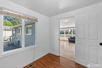 Bonus room?  Office?  Drop zone from the garage?