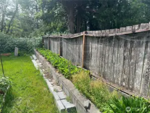 More gardening space.