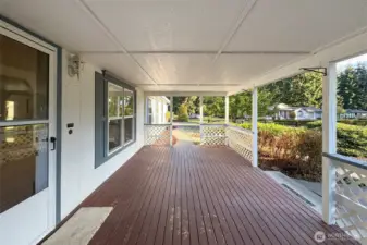 Huge Front Porch