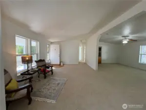 Center-Hallway to 2 Bedrooms and Guest Bath