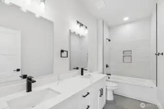 This is a very similar home meant to illustrate what this home will look like once completed. Actual finishes and features may vary.