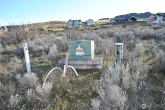 Power & Water on property