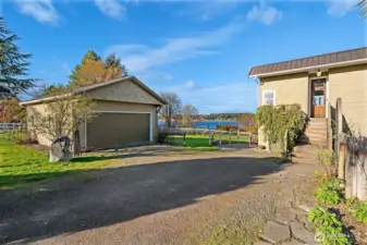 Rare double car garage built in 2000, fully permited. Protect your vehicles or store your boat.