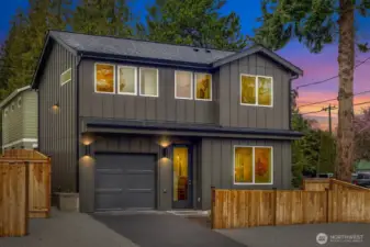 8841 Earl Ave NW - detached cottage in North Beach - fronts the street.