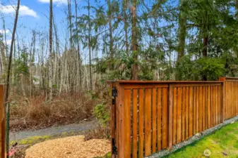 lockable gate access to trails