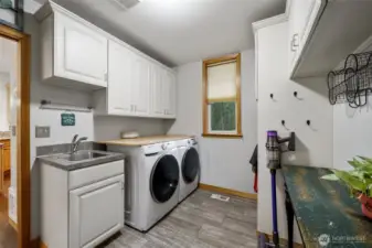 Laundry/mud room.