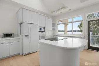 Another view of the kitchen.