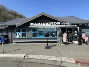 No time to cook.  Then walk across the street a grab a bite at Marination Ma Kai.