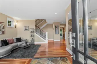 Enter the main level into exquisite timeless design.