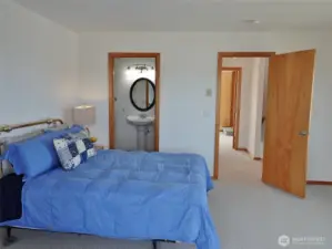 Master Bedroom w/ bath.