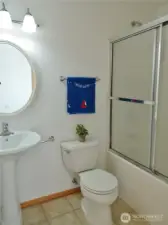2nd-level: Private Full Bath off the 2nd Bedroom.