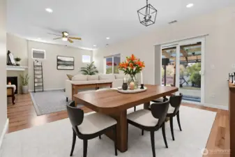 Dining Room   Virtual Staging