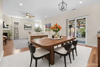 Dining Room  Virtual Staging