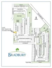 Location of home in Bradbury community.