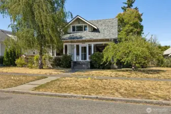 Fantastic curb appeal complete with a spacious sun porch
