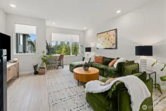 The perfect living room for settle in.