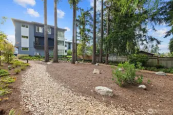 Community open space outside your front door!