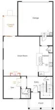 MT 417 Floorplan level 1