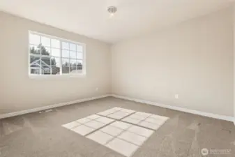 Bedroom #3. Secondary bedrooms are bright, comfortable, and well-proportioned. Each room offers flexibility and are designed to meet a variety of needs.