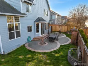 The private back yard is fully fenced. This home combines space, updates, and an unbeatable location into one rare offering.