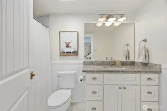 Main bathroom.
