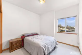 Bedroom 3 with large window