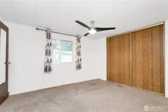 Primary Bedroom with large closet