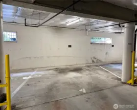 Your reserved space #4. A huge vehicle would fit here easy!