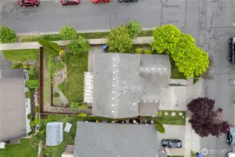 Aerial view of YOUR New Property!