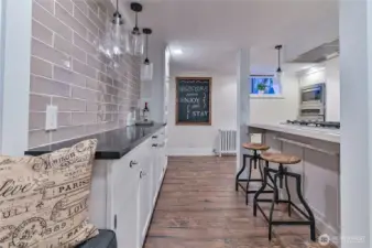 Eat in gourmet kitchen