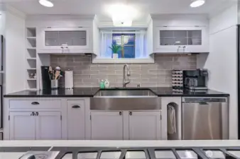 Eat in gourmet kitchen