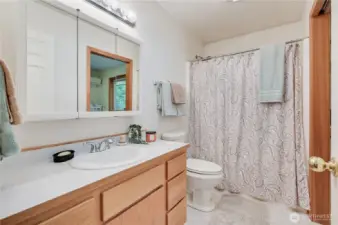 Hall bath