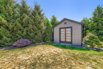 Great shed for extra storage!