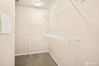 Primary Walk in Closet